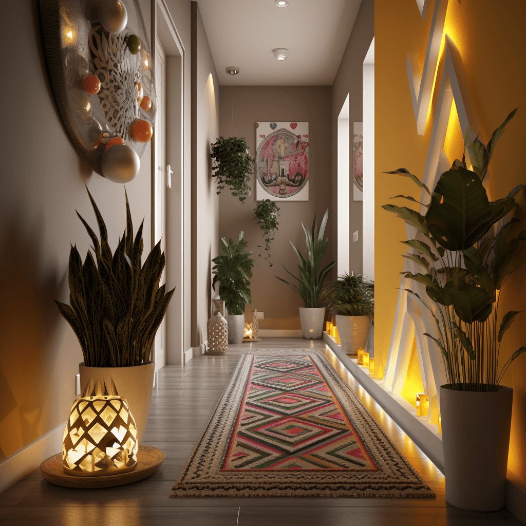 Wanderlust Meets Home Boho Hallway Design Tips (8)