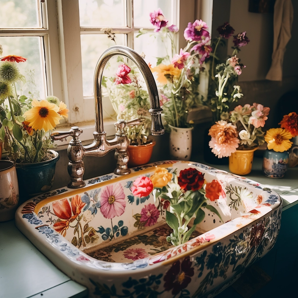 Boho Vibes in the Kitchen Sink into Bohemian Elegance with These Inspired Ideas (10)