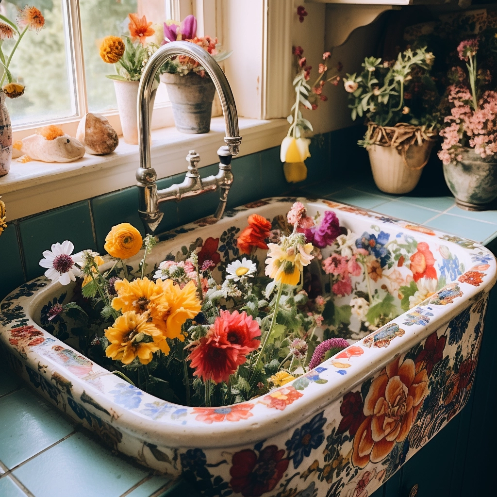 Boho Vibes in the Kitchen Sink into Bohemian Elegance with These Inspired Ideas (12)