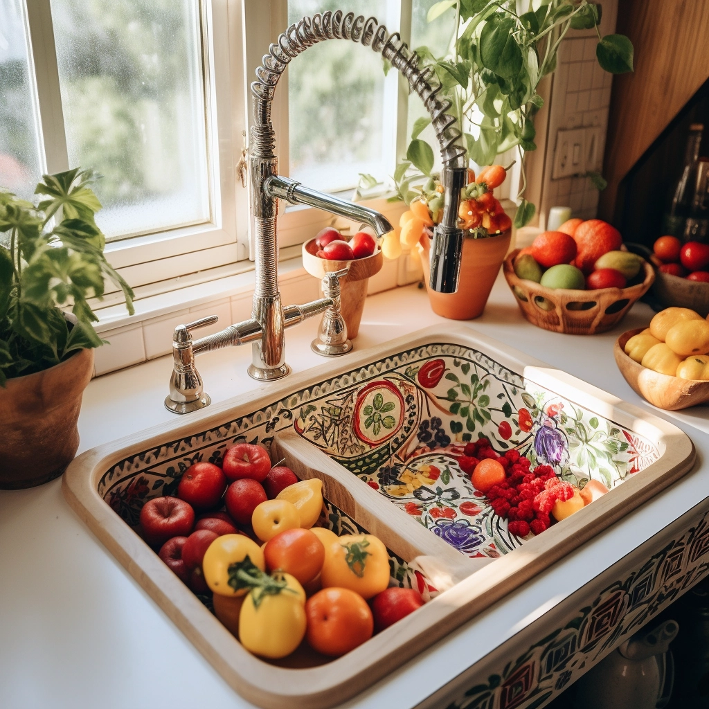 Boho Vibes in the Kitchen Sink into Bohemian Elegance with These Inspired Ideas (13)