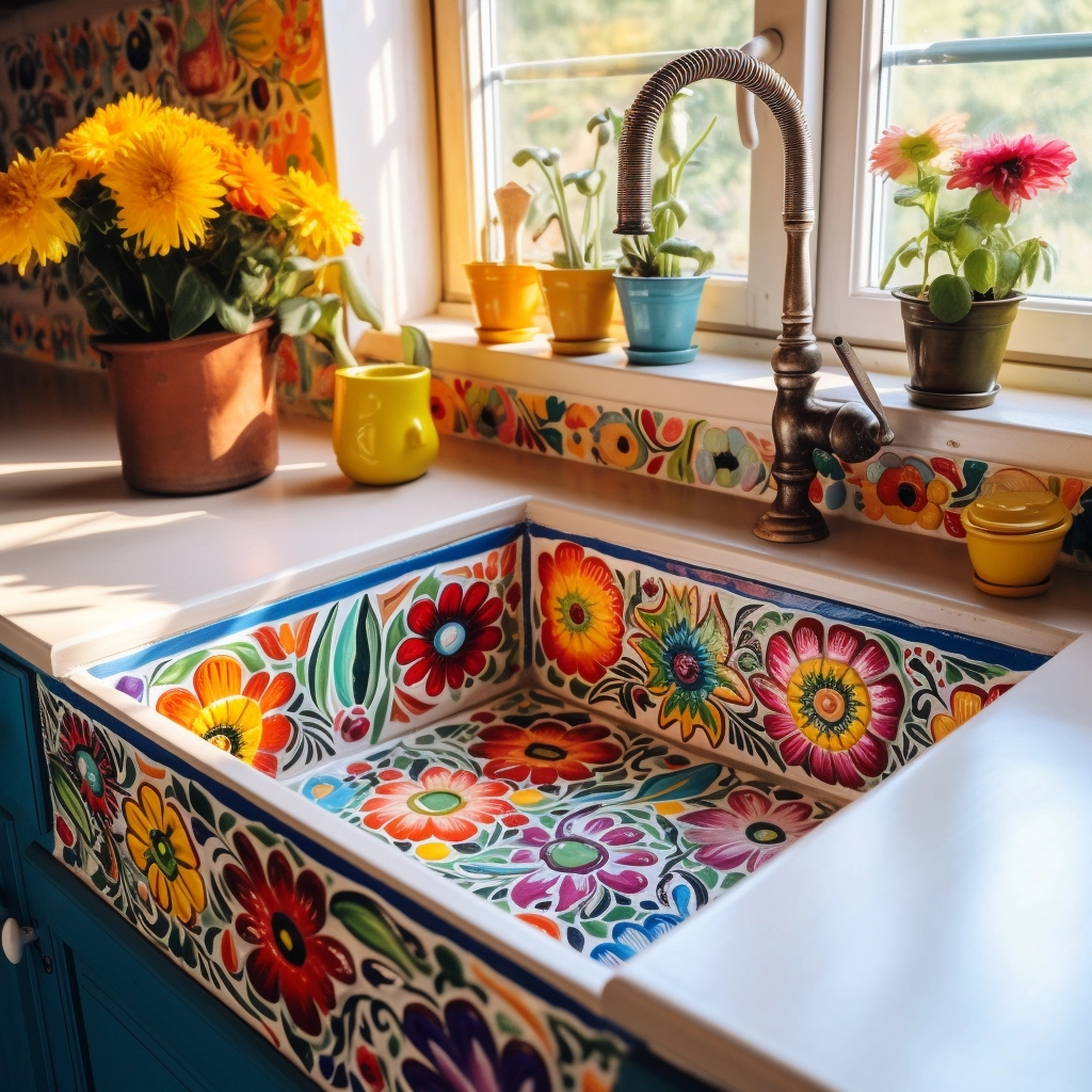 Boho Vibes in the Kitchen Sink into Bohemian Elegance with These Inspired Ideas (26)