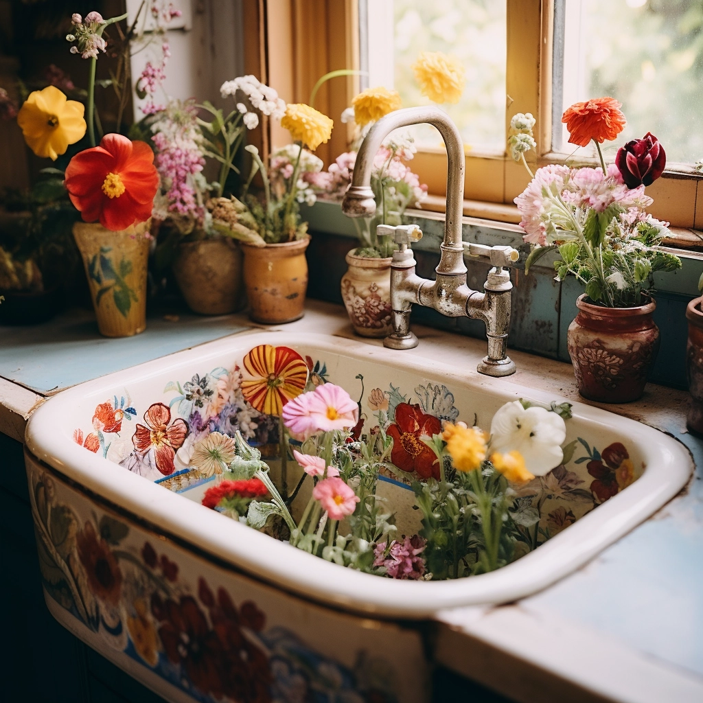 Boho Vibes in the Kitchen Sink into Bohemian Elegance with These Inspired Ideas (30)