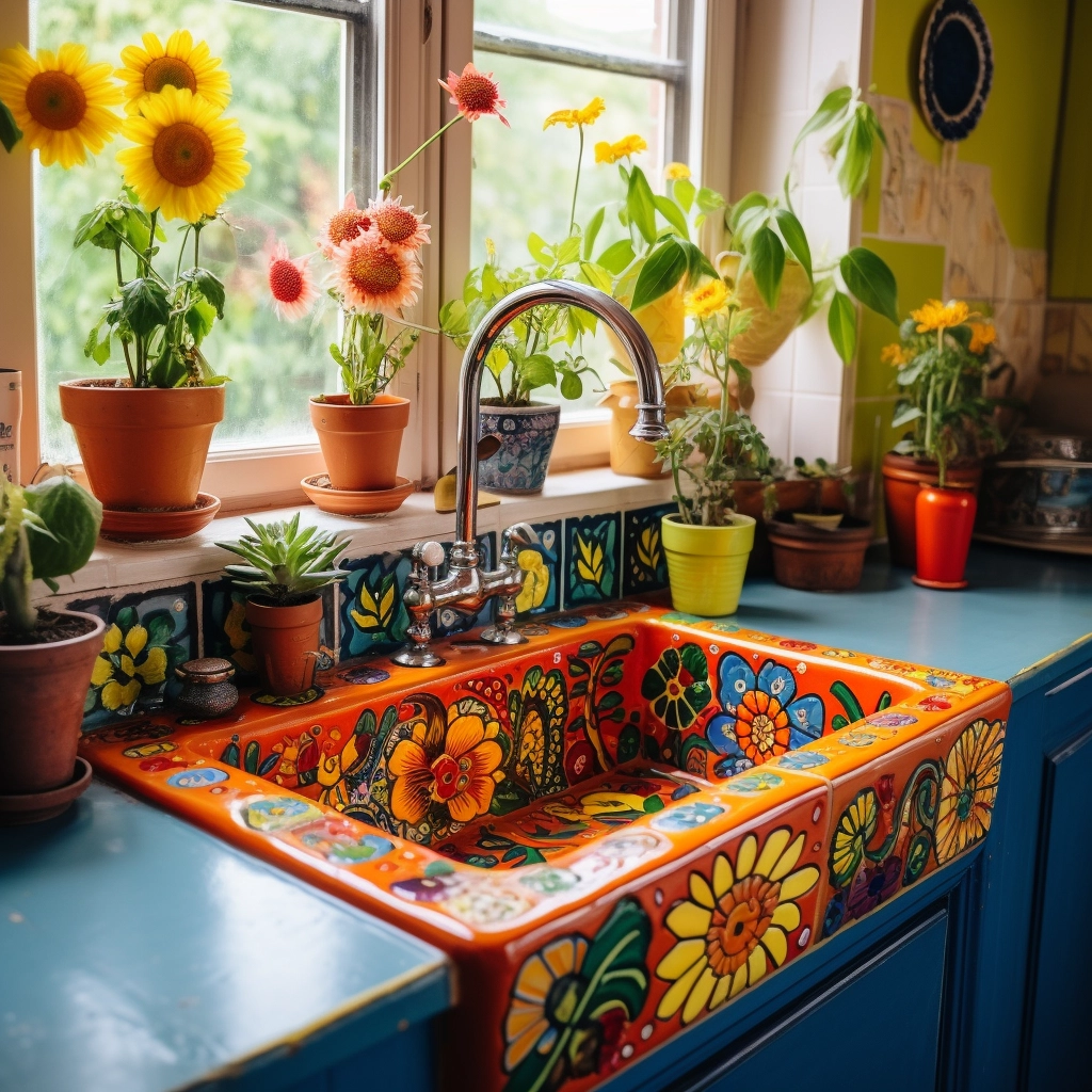 Boho Vibes in the Kitchen Sink into Bohemian Elegance with These Inspired Ideas (38)