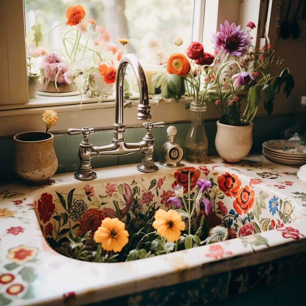 Boho Vibes in the Kitchen Sink into Bohemian Elegance with These Inspired Ideas (42)