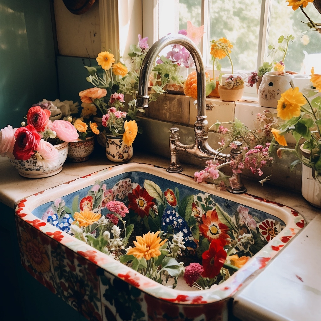 Boho Vibes in the Kitchen Sink into Bohemian Elegance with These Inspired Ideas (49)