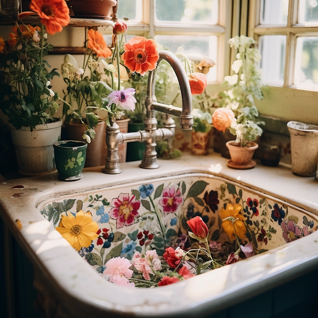 Boho Vibes in the Kitchen Sink into Bohemian Elegance with These Inspired Ideas (6)