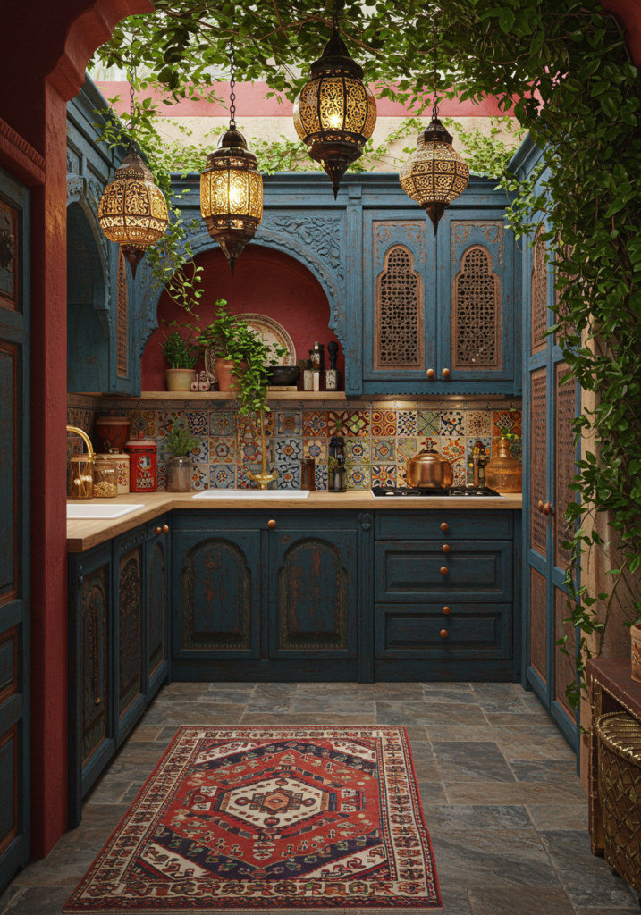 Rustic Boho Kitchen Dreams Colorful, Cozy, And Full of Life | Hippie ...