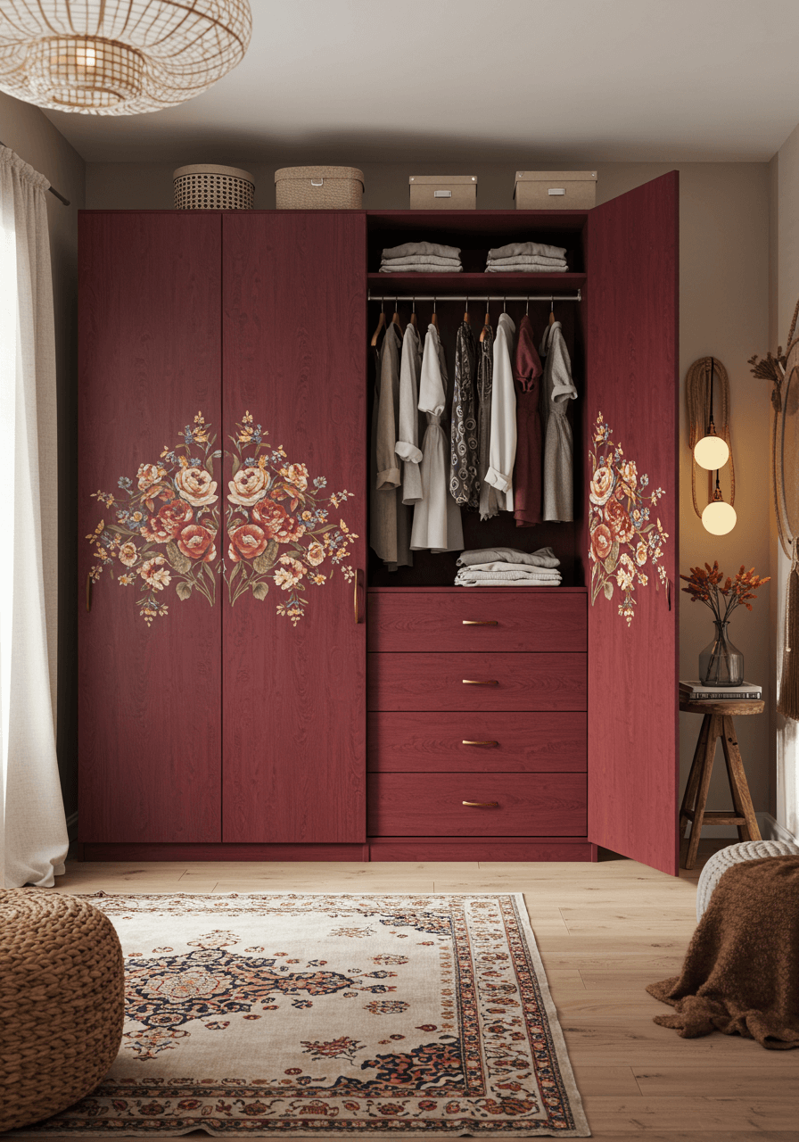 Rustic Wood, Hippie Vibes Build the Perfect Bohemian Wardrobe (11)