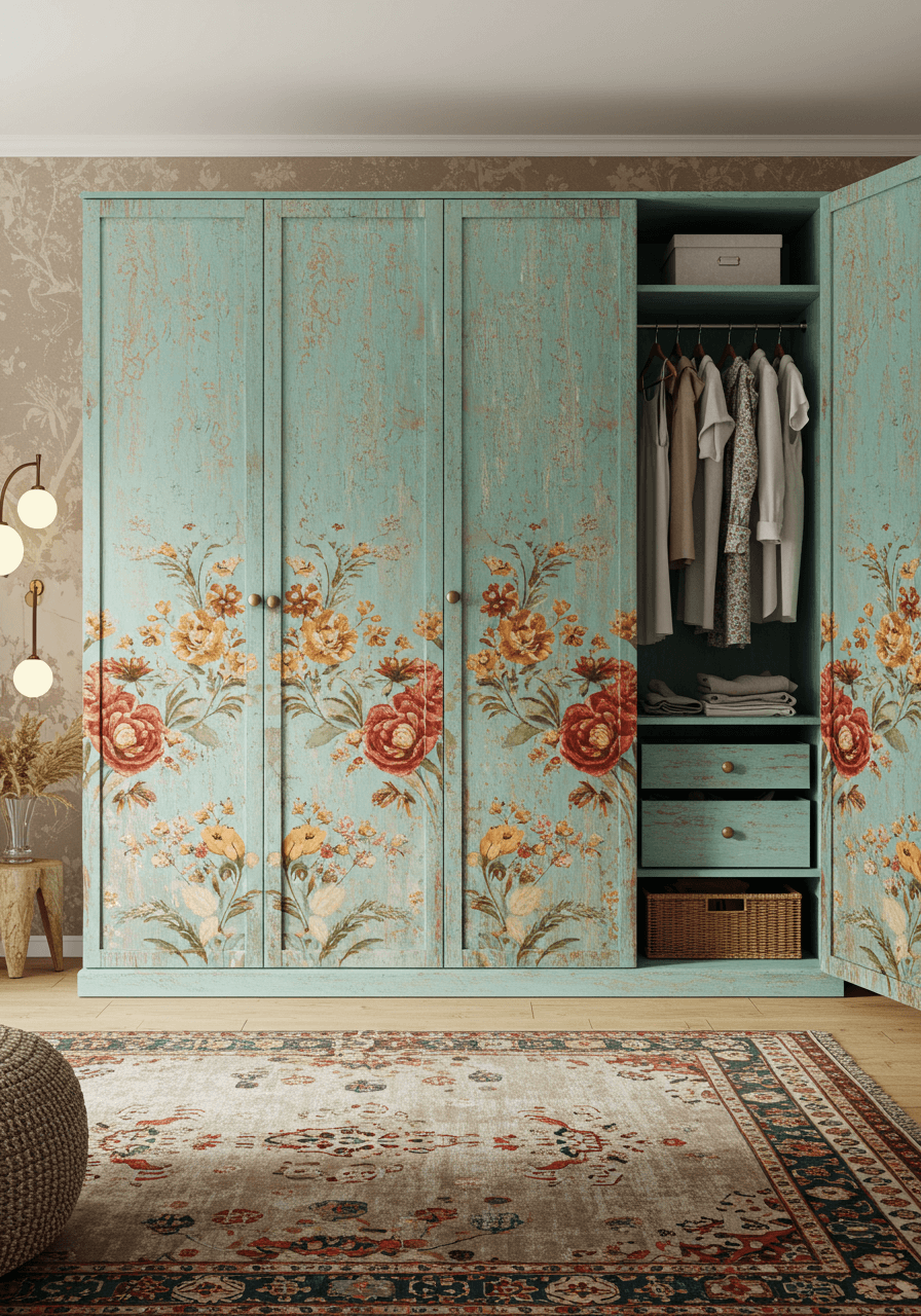 Rustic Wood, Hippie Vibes Build the Perfect Bohemian Wardrobe (12)