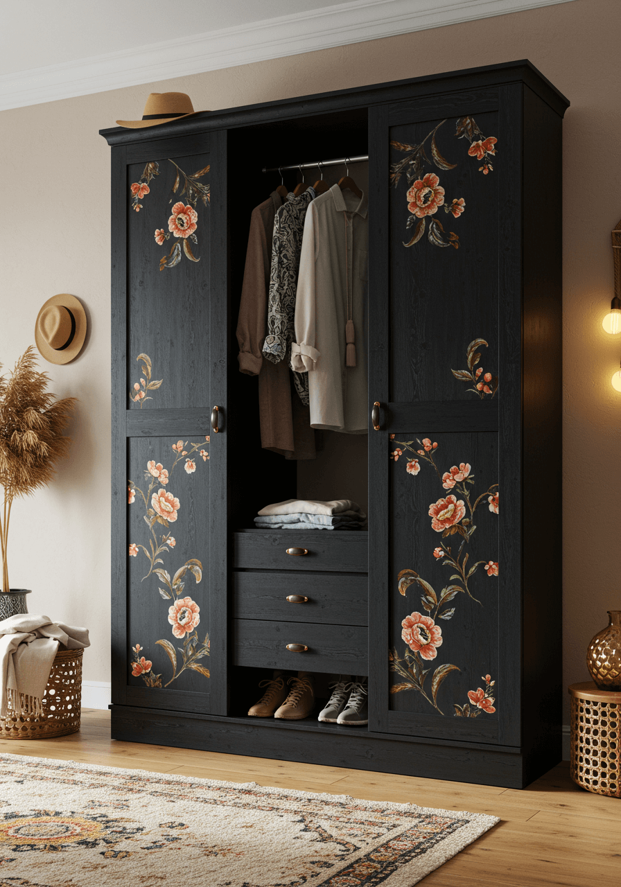 Rustic Wood, Hippie Vibes Build the Perfect Bohemian Wardrobe (6)