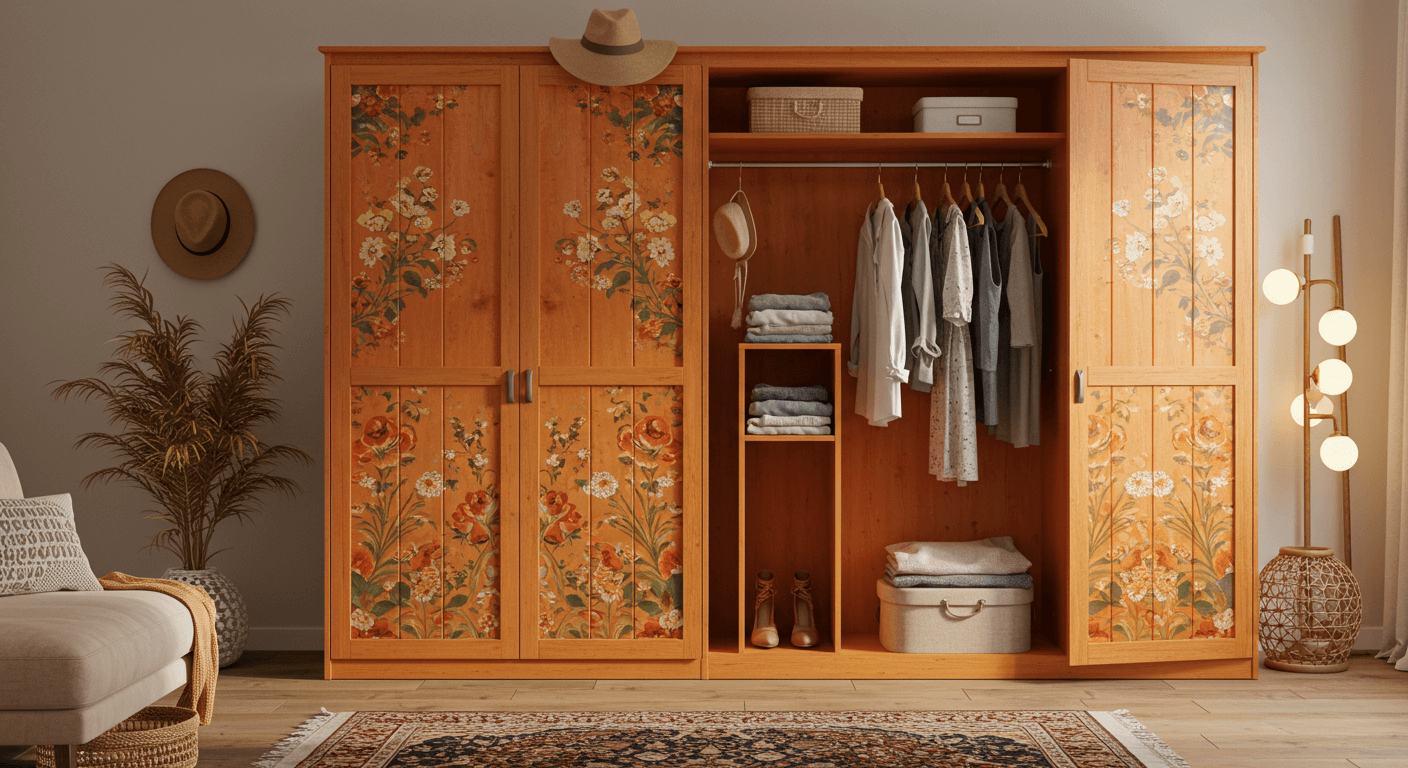 Rustic Wood, Hippie Vibes Build the Perfect Bohemian Wardrobe (13)