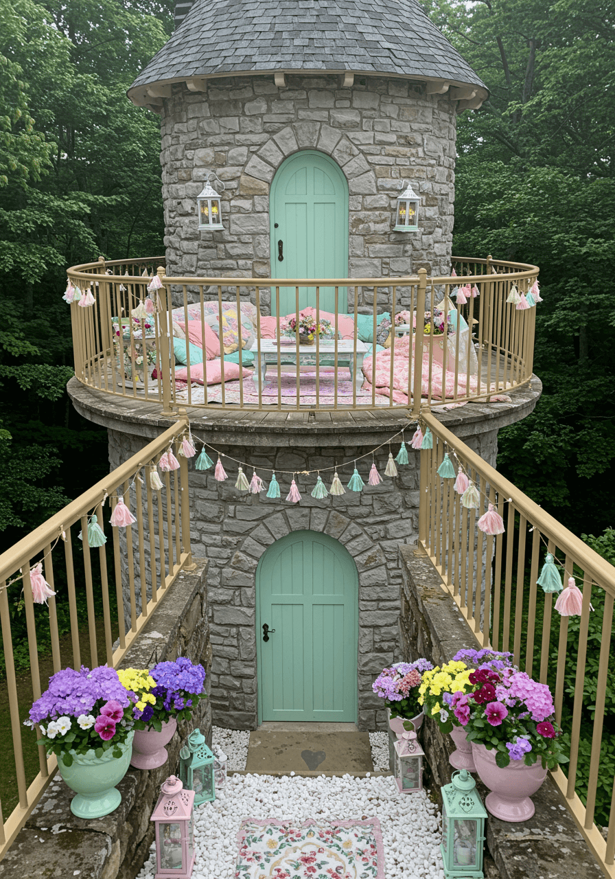 Hippie Dreams Built Round A Whimsical Home Full of Colorful & Soul (17)
