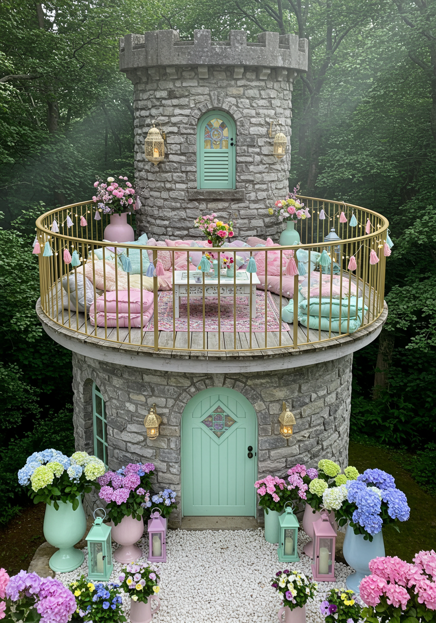 Hippie Dreams Built Round A Whimsical Home Full of Colorful & Soul (18)
